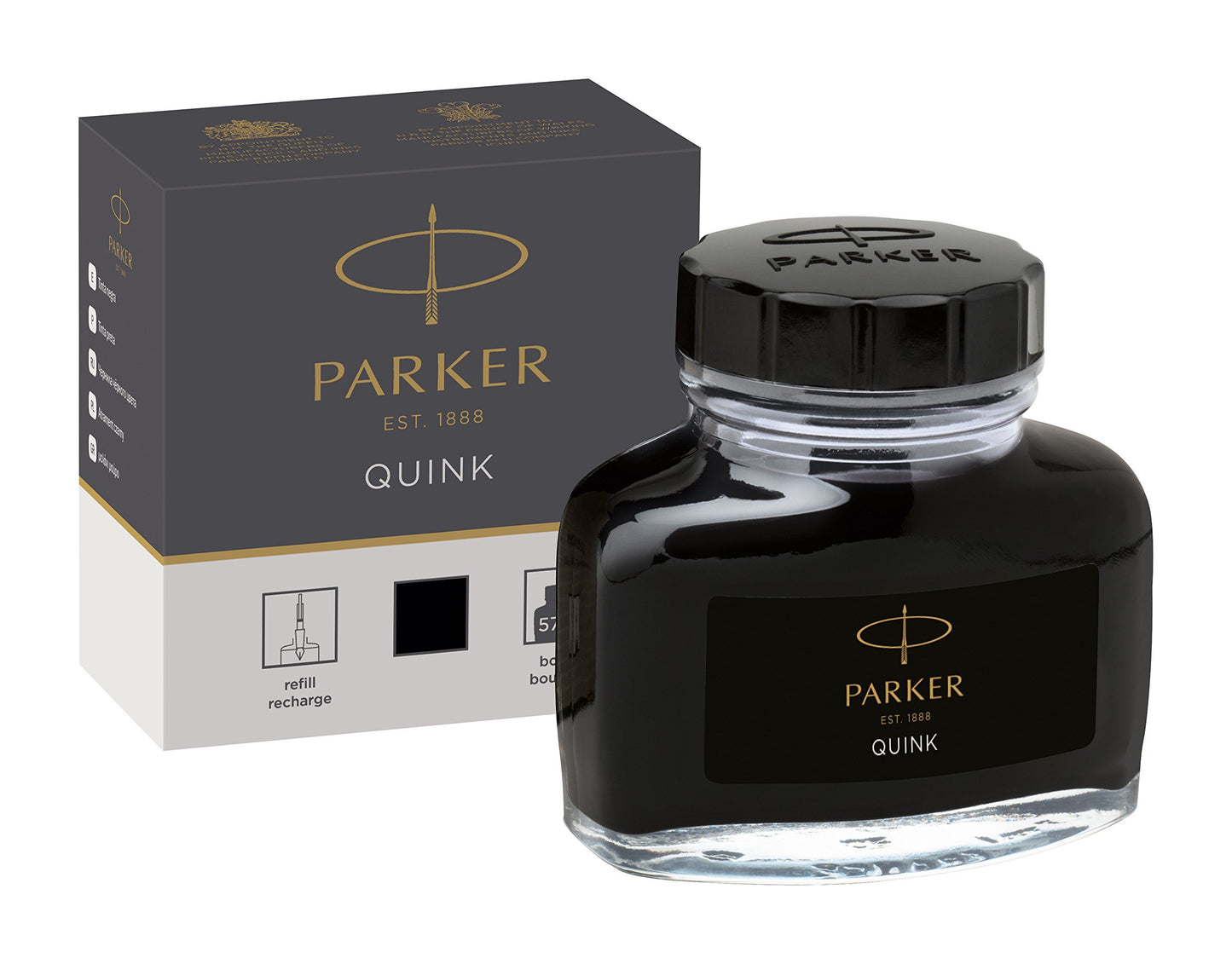Parker Quink Fountain Pen Ink - Black