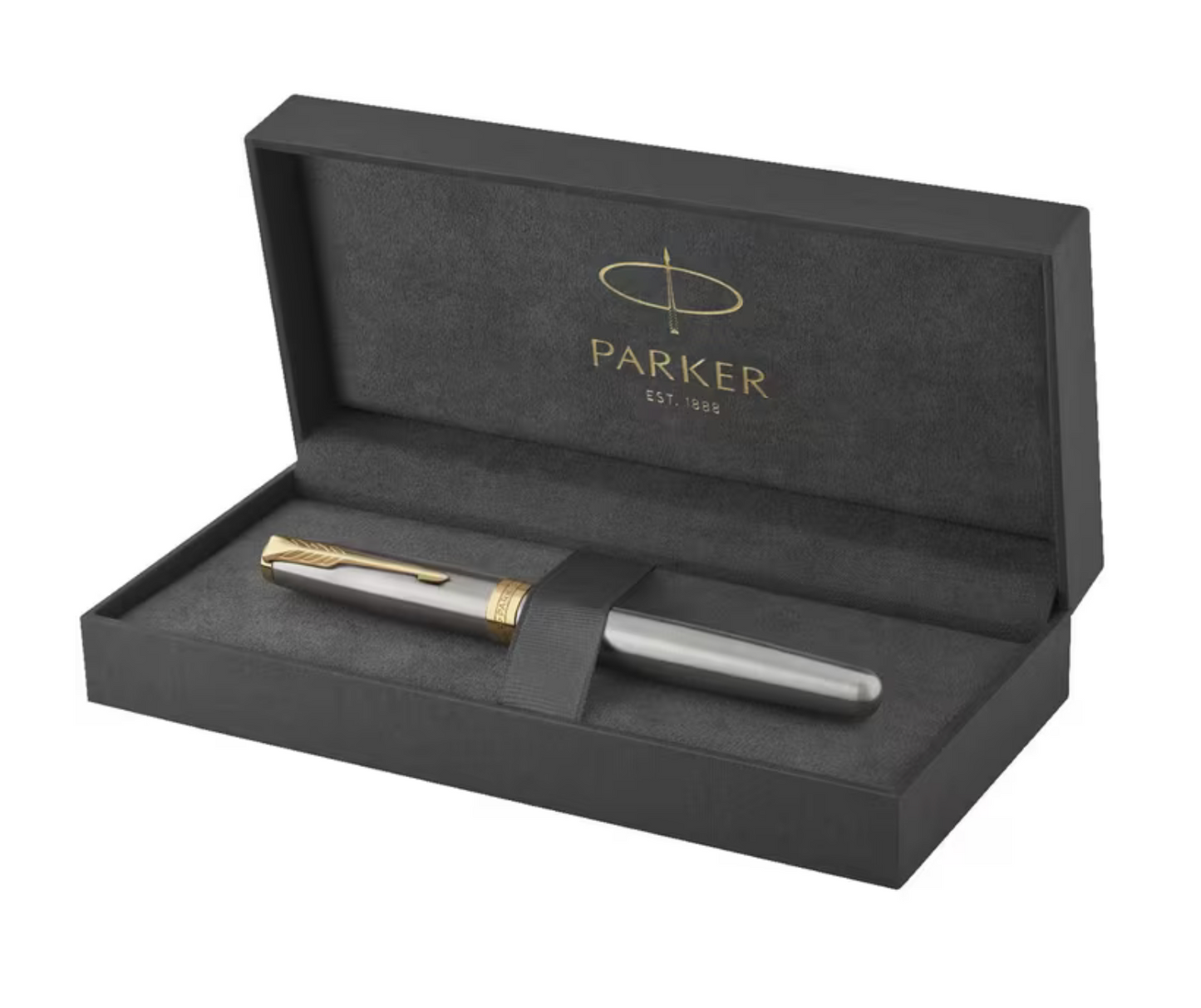 Parker Sonnet Fountain Pen - Stainless Steel Gold Trim